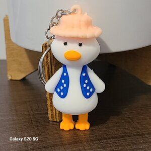 Unbranded Duck Keychain Unisex Multi-Color NEW Collectible Home Auto Gym School‎